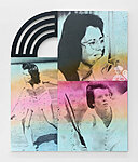 Billie Jean (Pressure is a Privilege), 2023, acrylic and inkjet on canvas, dibond, 72 x 60 inches