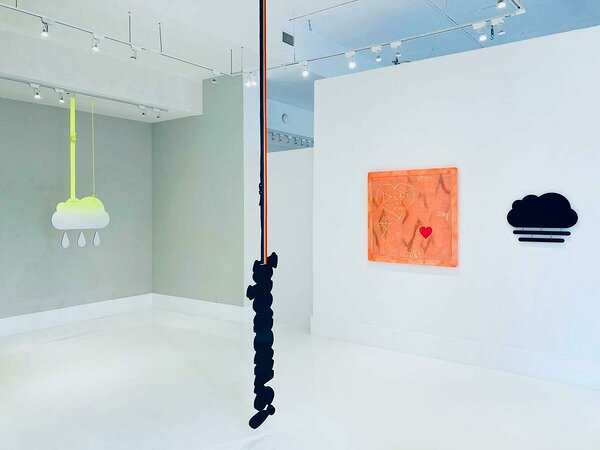 Installation view, County Gallery, 2020