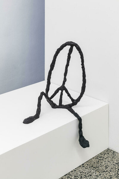 Peace (at ease I), 2022, epoxy resin, aluminum, 24 x 15 x 8 inches
