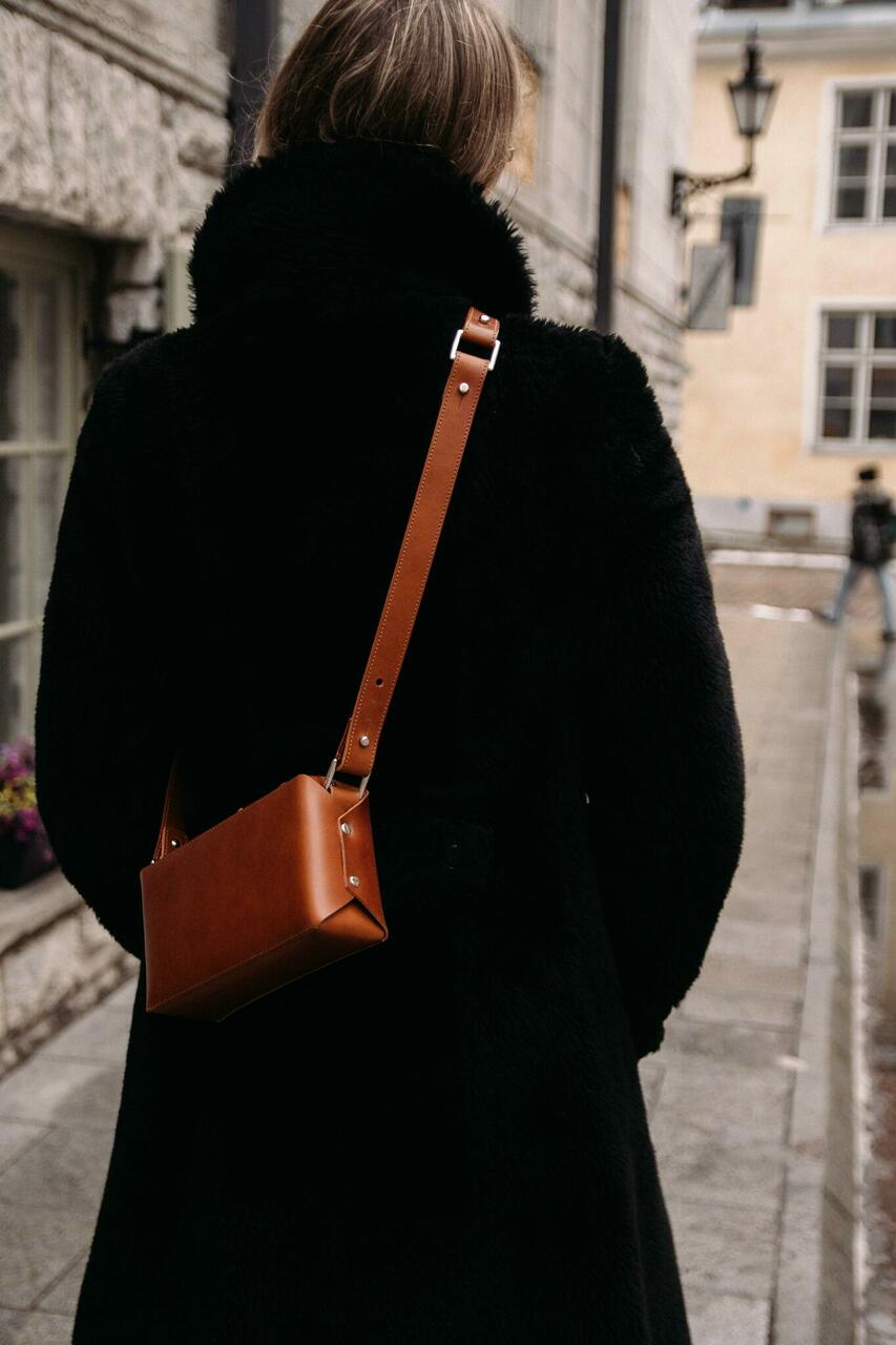 nahast käekott stella soomlais eesti disain