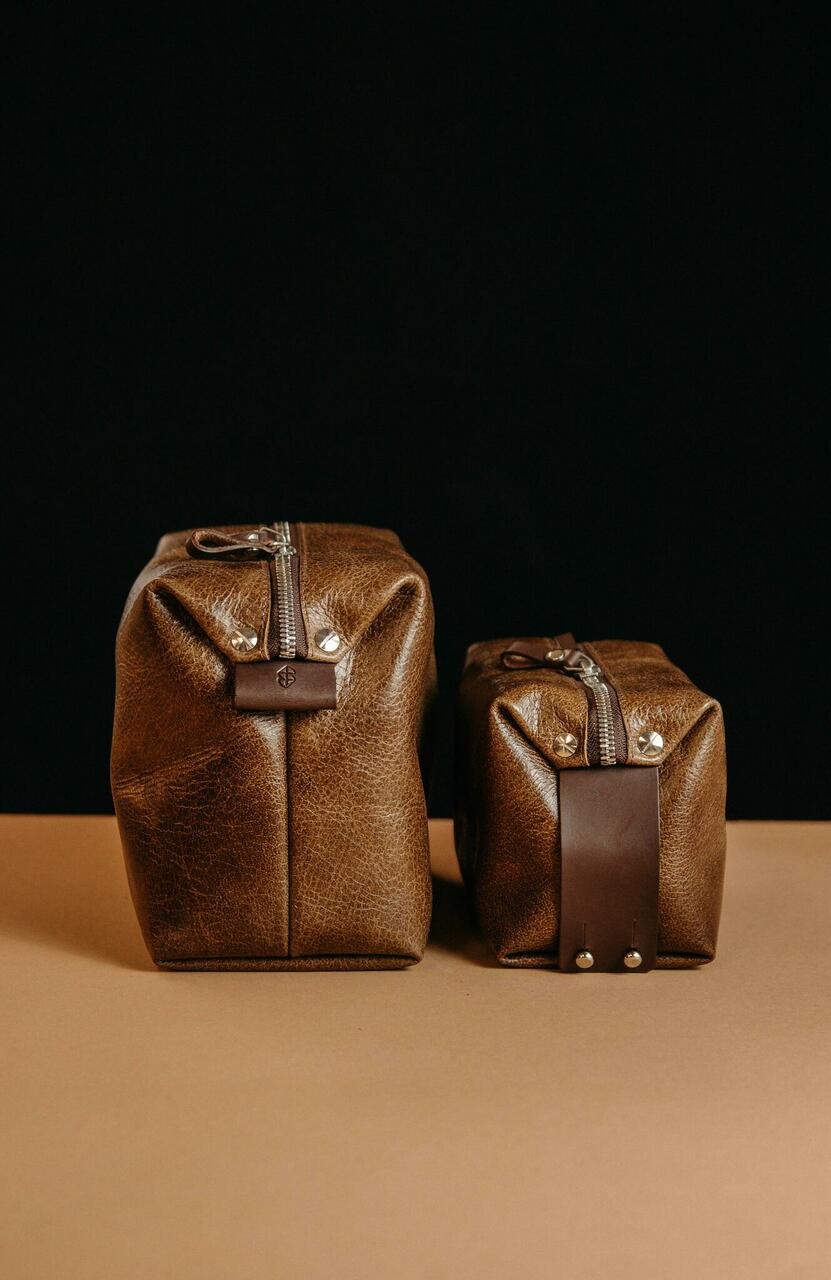 Fungi brown Travel Mate toiletry bag