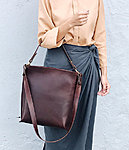 leather handbag stella soomlais circular design
