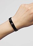 leather wristband stella soomlais estonian design