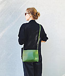 leather handbag Stella Soomlais circular design