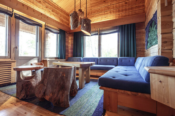 Lounge area in Sunday Morning Resort's Sauna World