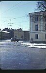 Noorsooteatri välireklaam 1976- 77 hooaeg/vineer, nitrovärv/ Andrus Rõuk, Urmas Mikk