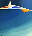 Paradiis. 1992 õli, lõuend/150×135 cm/.