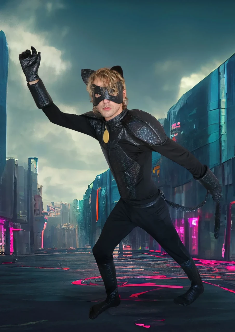 Cat Noir/ Must Kass peojuht laste sünnipäevadele ja pidudele