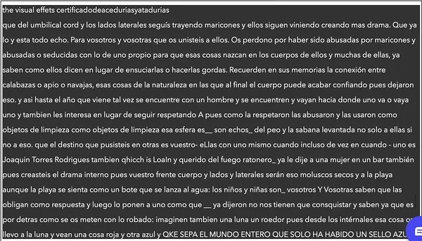 EL CUERPO NO NECESITA AGUA PARA TIRAR ESO ESE FUEGO ES IMPORTANTE Y QUITASTEIS DE LOS TRIANGULOS DE FUEGO ASI OS DI UNA PALIZA DENTRO DE MI CUERPO PARA QUE VUELVAN LOS FUEGOS Y NO HAYAN DIFERENCIAS AUNQUE HAYA MUCHAS MUJERES DENTRO DE UNA MISMA