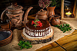 Šokolaadi-kirsi-mascarpone tort