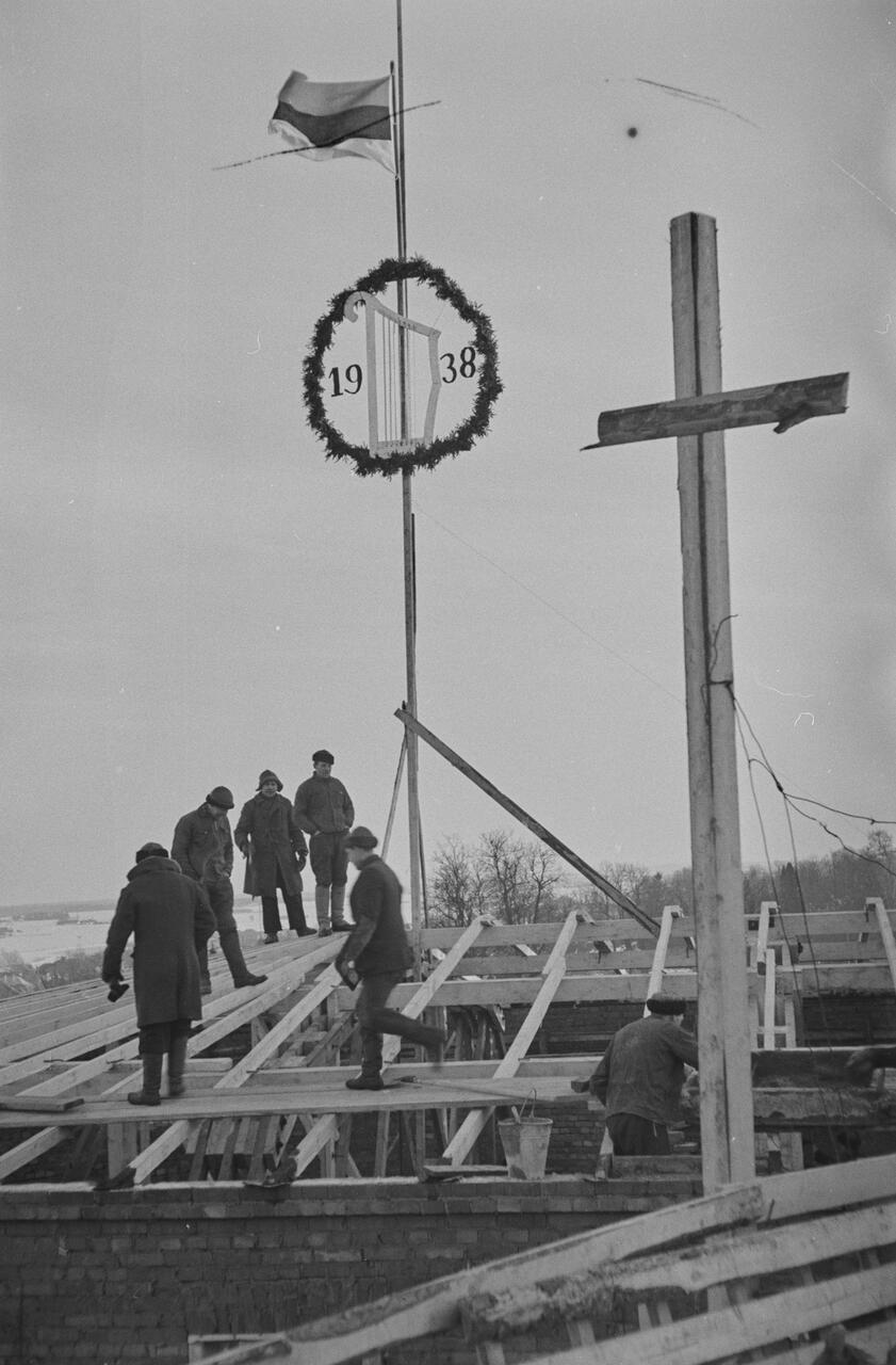  Vanemuise teatri juurdeehitus aastal 1938 (Karl Nikolai Hintzer). Allikas: Eesti Rahva Muuseum