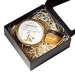 Lavendlitalu väikese tee ja meesõbra kinkekomplekt