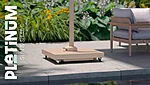Livoutdoor päikesevari a00 platinum sun   shade 6105 parasol bases ceramica 90kg sandst low res