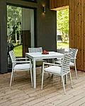 Livoutdoor loop söögilaud väike söögitoolid terrassimööbel 35