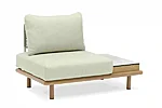 Livoutdoor aiamööbel käetugedeta tugitool abilauaga oak play(2)