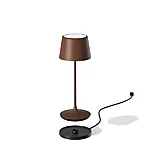 Livoutdoor laualamp luna300 corten valge taustaga1