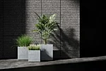 Livoutdoor lillepott taimekast reglito cube70 concrete stone cosapots