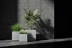 Livoutdoor lillepott taimekast reglito cube80 concrete stone cosapots