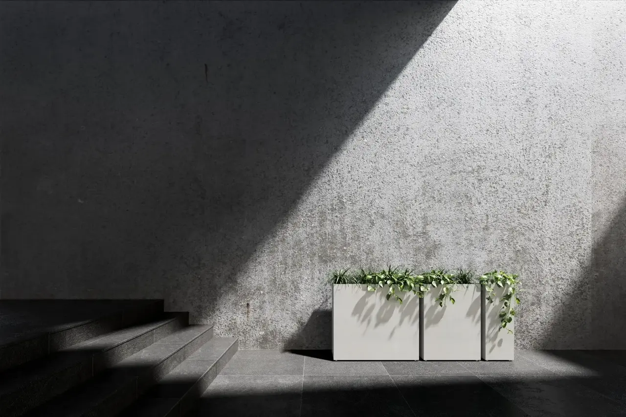 Livoutdoor lillepott taimekast reglo90 white%20stone cosapots large