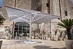 Livoutdoor päikesevari capri starwhite