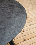 Livoutdoor terrassimööbel ümar söögilaud hug hpl 10