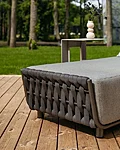 Livoutdoor terrassimööbel päevitusool hug antratsiit 110
