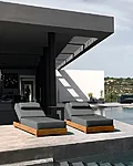 Livoutdoor terrassimööbel päevitustool teakwood sky1