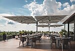 Päikesevari restorani terrassile liv outdoor