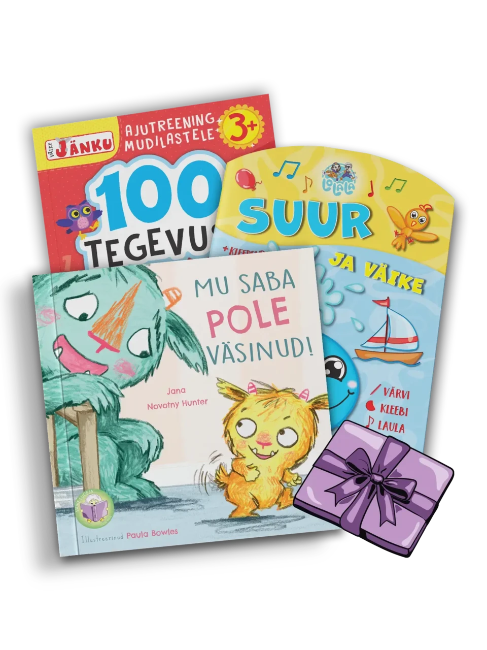 Kinkekomplekt 3-aastasele + tasuta mänguasi