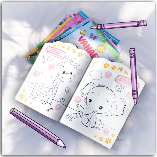 Vaata värviraamatuid