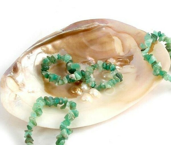 Chrysopras splitterarmband  11085 1