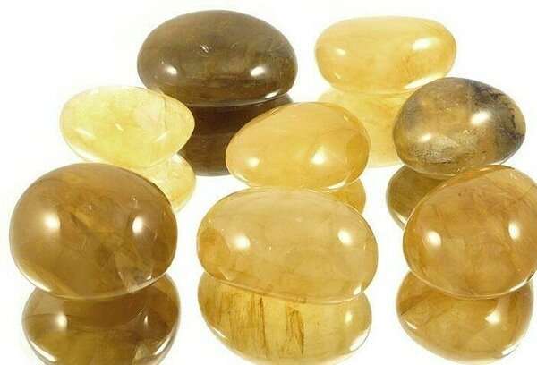Quarz gelb pebbles 11033 1 1