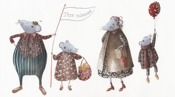 Mari Sagur illustratsioonid. Tere tulemast!
