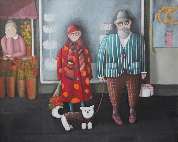 Illustratsioonid. Mari Sagur "Koogipood". Akrüül