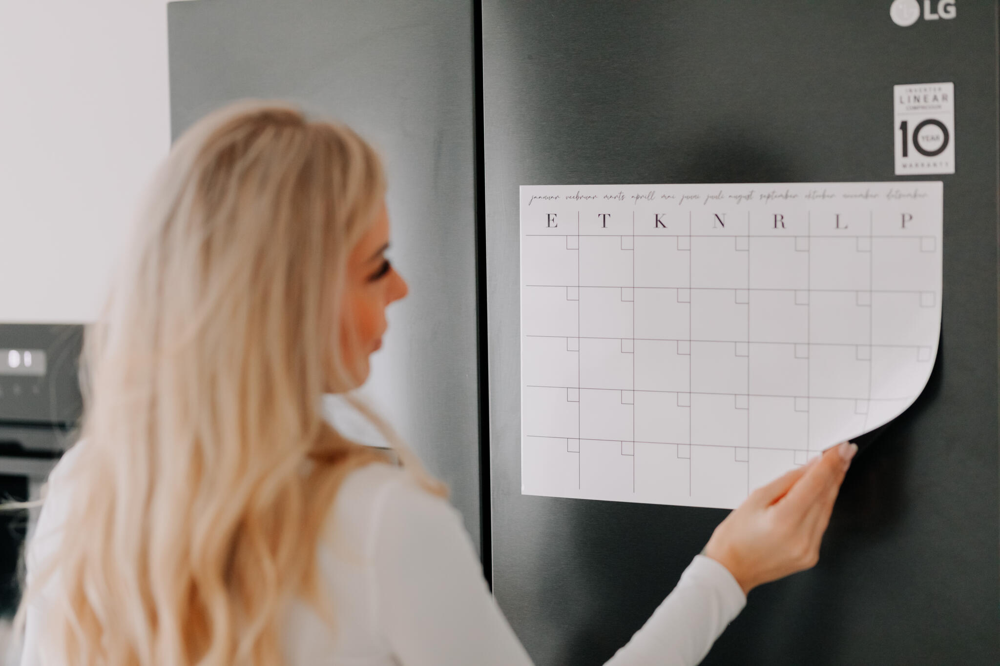 Kuu+nädal seinakalender – Tahvelboards - Akrüülist seinatahvlid ja ...