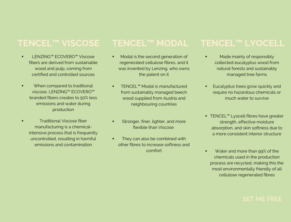 TENCEL™ Lyocell Vs TENCEL™ Modal: Which Is Better?