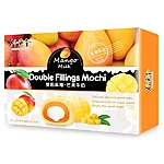 Bamboo house double filling mochi   mango and milk 