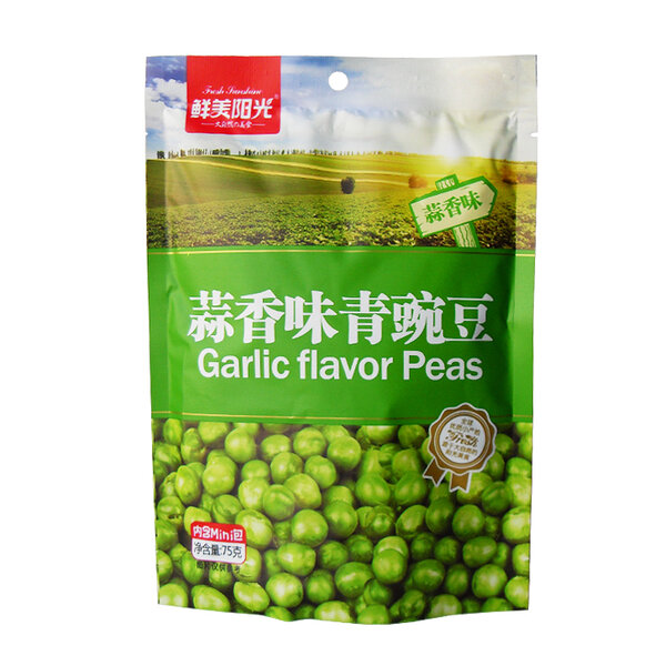 Green peas – garlic flavour
