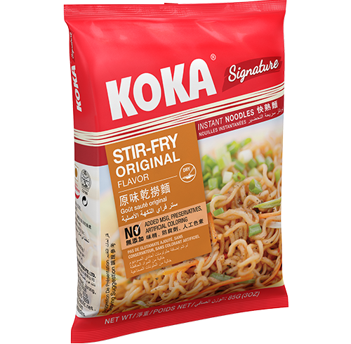 Koka signature stir fry original noodles single pack