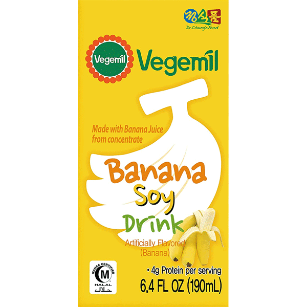 Dr chung's food vegemil banana soy milk 190ml