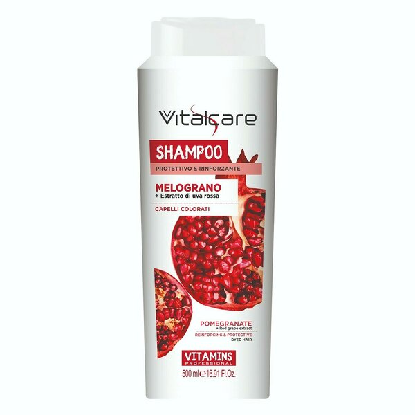 Vitalcare vitamins pomegranate šampoon 500ml