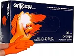 Rekawice nitrylowe mocne rekawiczki orange grip xl
