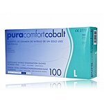 Pura comfort cobalt nitrile gloves sinised uehekordsed nitriilkindad 100 tk