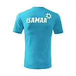 Isamaa classic new meeste t särk suur logo seljal