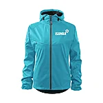 Isamaa cool w naiste softshell atoll blue väike logo ees vasakul