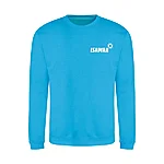 Isamaa jh030 unisex kapuutsita pusa hawaiian blue väike logo ees