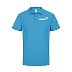 Isamaa pitcher unisex spordipolo aqua väike logo ees vasakul