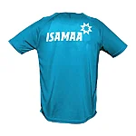 Isamaa sporty meeste spordisärk aqua suur logo seljal