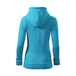 Isamaa trendy zipper w naiste kapuutsi ja lukuga pusa atoll blue ilma trükita seljal