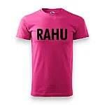 Rahumäe põhikool unisex magenta särk rahu must eest